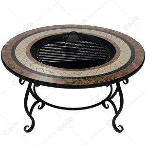 mosaic table top  fire pit