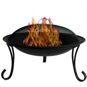 29inch wood burning steel fire pit GM10312