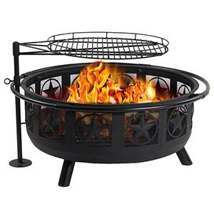 36inch star design BBQ fire pit GM10112