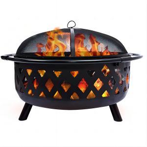 36inch wood burning fire pit GM10103 black