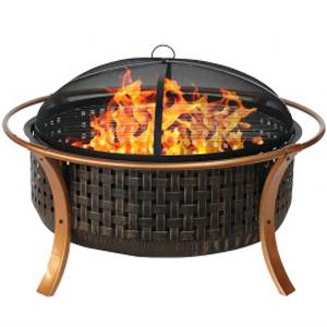 36inch bronze outdoor fire pit GM10104