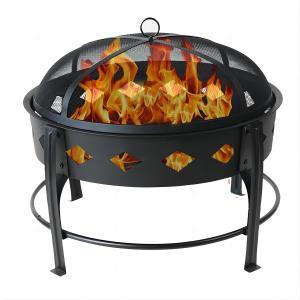 25inch outdoor wood burning fire pit GM10108