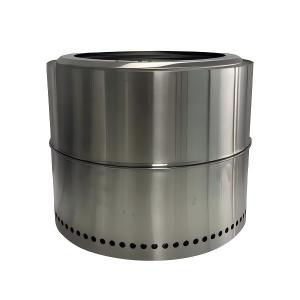 19.5inch outdoor stainless steel fire pit with KD structure